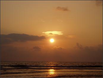 Sunset at Gokarna Main Beach