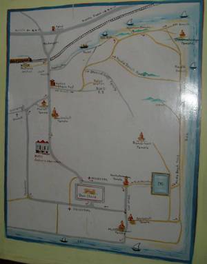 Gokarna Map from Gokarna International Hotel