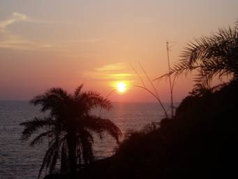 Sunset at Ohm Beach